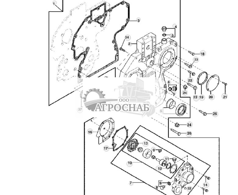 4407 Крышка распределительной шестерни - ST438372 311.jpg